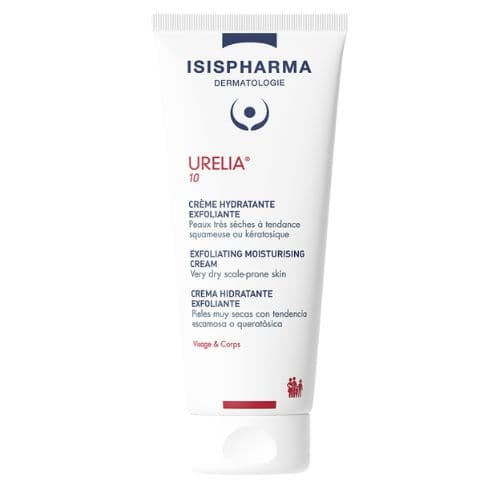 Crème exfoliante hydratante pour peau squameuse et kératosique Urelia 10 ISISPHARMA 150ml